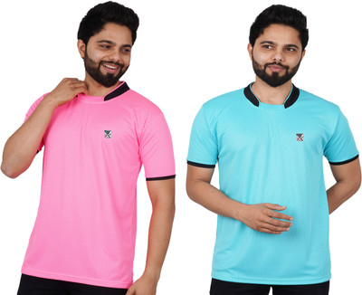 La Milano Printed Men Round Neck Multicolor T-Shirt