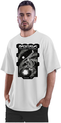 KRYONIX Solid Men Round Neck White T-Shirt