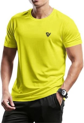 EyeBogler Printed Men Round Neck Green T-Shirt