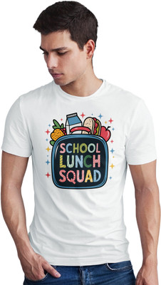 Seek Buy Love Graphic Print Men Round Neck White T-Shirt