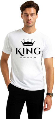 mssports Printed Men Round Neck Black T-Shirt