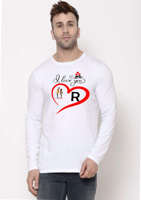 Jay Graphic Print Men Round Neck White T-Shirt