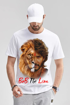 Tee Gallery Printed Men Round Neck White T-Shirt