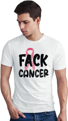 Seek Buy Love Printed Men Round Neck White T-Shirt