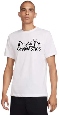 Moldify Solid Men Round Neck White T-Shirt