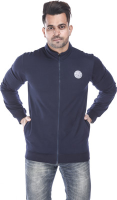 E-MAX Full Sleeve Solid Men Sweatshirt