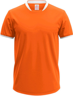 click n buy Solid Men Round Neck Multicolor T-Shirt