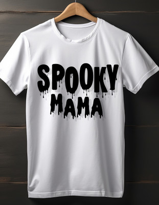 TJD Graphic Print Men Round Neck White T-Shirt
