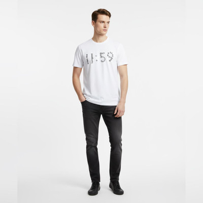 SISTAS Printed Men Round Neck White T-Shirt