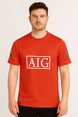 Ryze Printed Men Round Neck Red T-Shirt