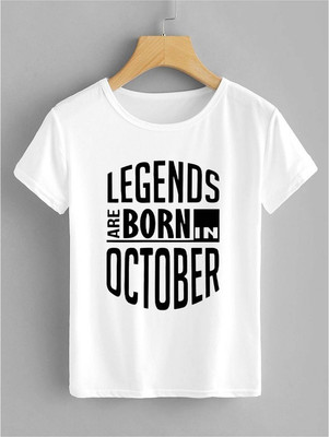 HamsaMART Typography Men Round Neck White T-Shirt