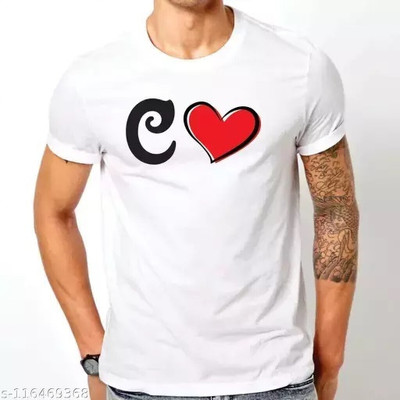PRINCE CREATION Printed Men Round Neck White T-Shirt
