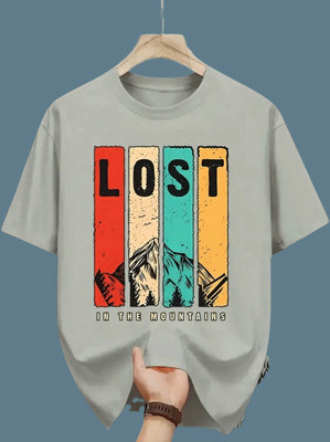 ELBATROSS Graphic Print Men Round Neck Multicolor T-Shirt