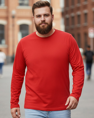 BEWAKOOF Graphic Print Men Round Neck Red T-Shirt