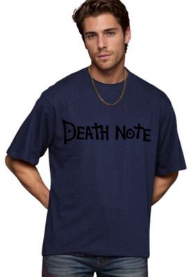 Ericia Printed Men Round Neck Blue T-Shirt