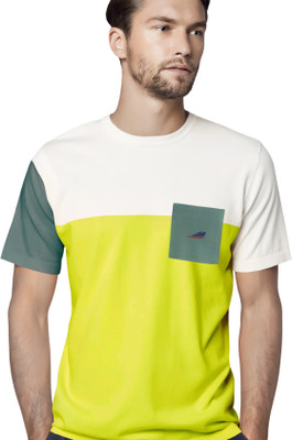 Grand Canal Solid Men Round Neck Green T-Shirt