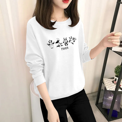 INSTAFASHIION Solid Women Round Neck Reversible White T-Shirt