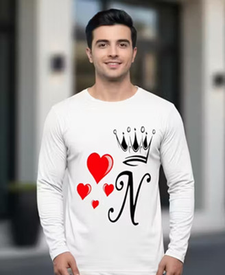 CC CLASSY COVE Printed Men Round Neck White T-Shirt