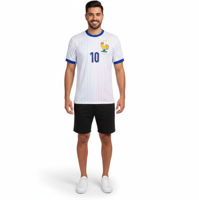 Smv Printed Men Round Neck White T-Shirt