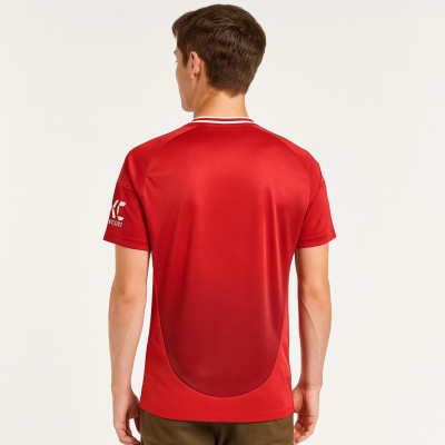 MSV Printed Men Round Neck Red T-Shirt