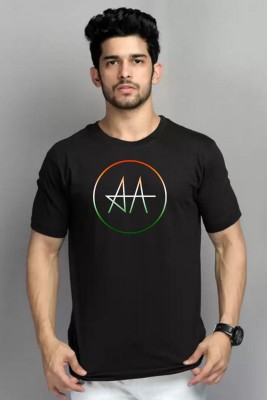 Deccan Store Printed Men Round Neck Black T-Shirt