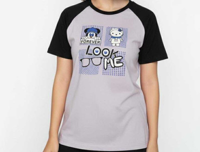 rahul Colorblock Women Round Neck Purple T-Shirt