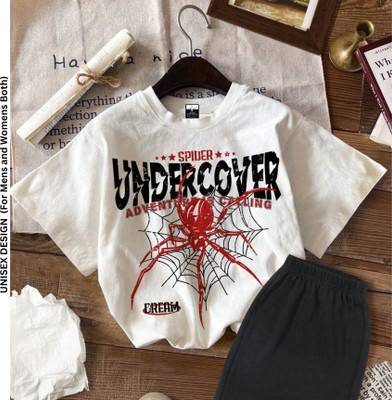 Tee culture store Graphic Print, Typography Women Round Neck White T-Shirt