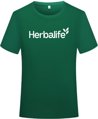 MR COLLECTIONS Graphic Print Men Round Neck Dark Green T-Shirt