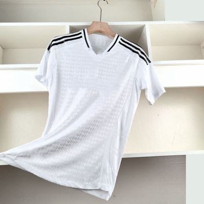 IZON Printed Men Round Neck White, Black T-Shirt