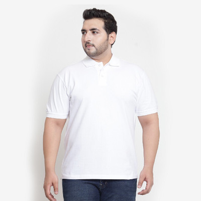SCOTT INTERNATIONAL Solid Men Polo Neck White T-Shirt