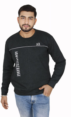 Turtlebay Clothing Solid Men Round Neck Black T-Shirt