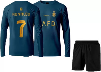 rjm Printed Men Round Neck Dark Blue T-Shirt