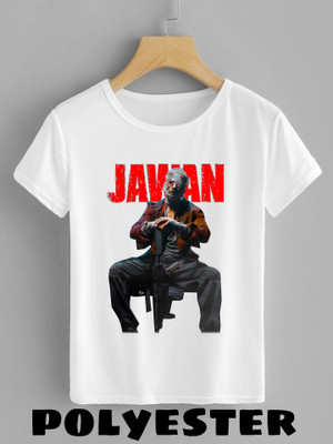 Deccan Store Printed, Typography Men Round Neck White T-Shirt