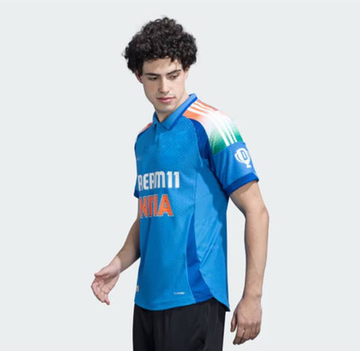 Playhard Printed Men Polo Neck Multicolor T-Shirt