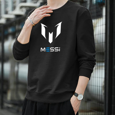 Beaumen Printed Men Round Neck Black T-Shirt