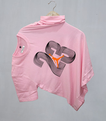 Magneto Printed Men Round Neck Pink T-Shirt