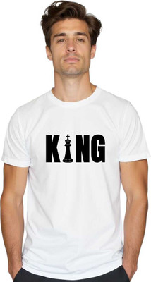 Sharnika Solid Men Round Neck White T-Shirt