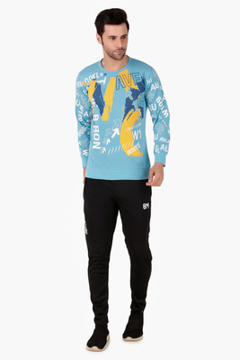 cnw Striped Men Track Suit