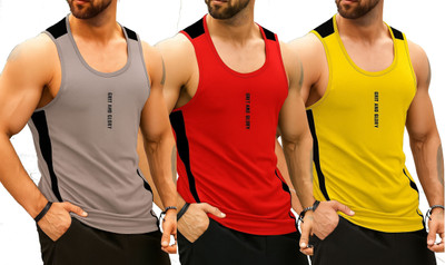 R ROCKIN TEES Men Vest