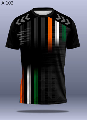 EpicSports Printed Men Round Neck Multicolor T-Shirt