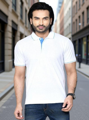 RAPL BHARAT Solid Men White T-Shirt