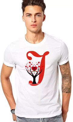 clickwell Printed Men Round Neck White T-Shirt