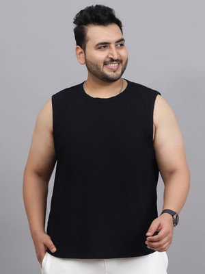 Rute Solid Men Round Neck Reversible Black T-Shirt