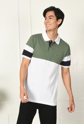 Arbour Colorblock Men Polo Neck Multicolor T-Shirt