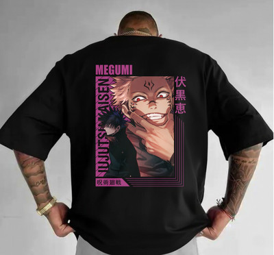 UTHIRA Graphic Print Men Round Neck Black T-Shirt