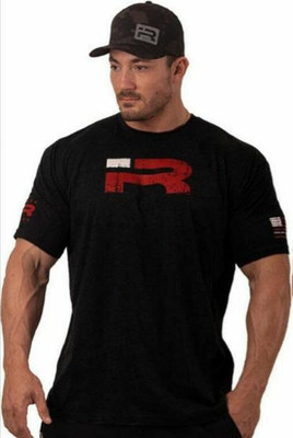 SPOWEARY Printed Men Round Neck Black T-Shirt