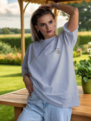 Moda Rapido Solid Women Round Neck Grey T-Shirt