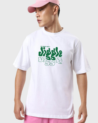 ROYALTRADERS Printed Men Round Neck White T-Shirt