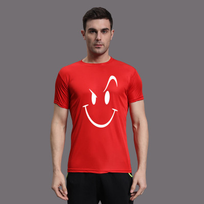InkTees Graphic Print Men Round Neck Red T-Shirt
