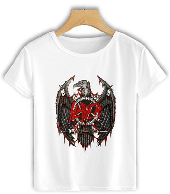 HamsaMART.com Printed Men Round Neck White T-Shirt